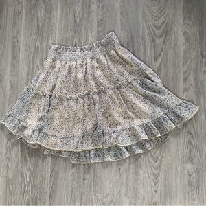 Peach Love California Ruffled Skirt Size Medium